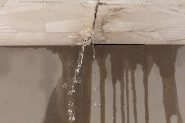 Professional Burst Pipe Cleanup technician working in South Amboy, NJ